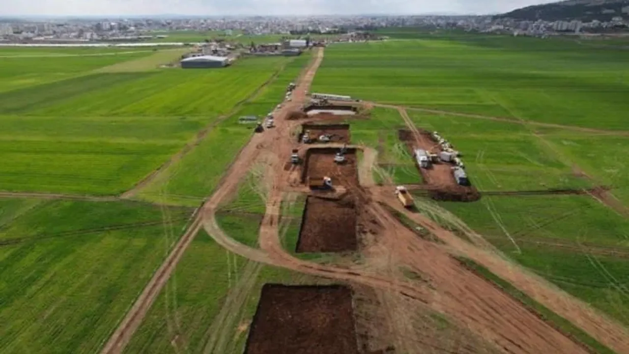 Adıyaman'da Tarım Arazisine TOKİ Projesi