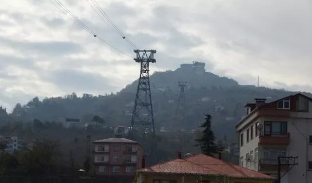 Karadeniz'in En Uzun Teleferiği 4 Yıldır Atıl!