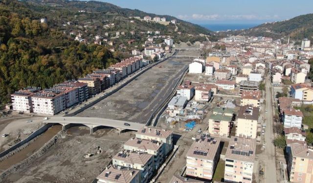 Batı Karadeniz'de Selin Vurduğu İlçeler Yeniden Ayağa Kaldırıldı