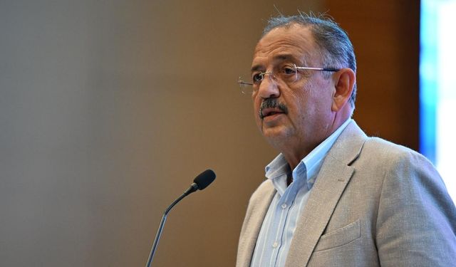 Bakan Özhaseki: 4 Kırmızı Çizgimiz Var